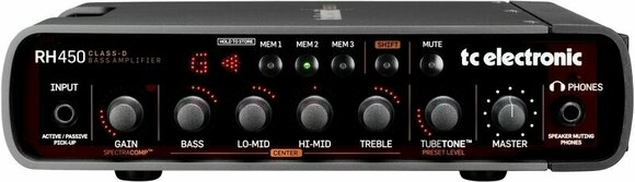 Solid-State Bass Amplifier TC Electronic RH450 - 1