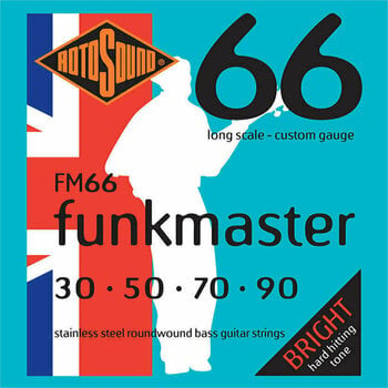 Struny pro baskytaru Rotosound FM66 - 1