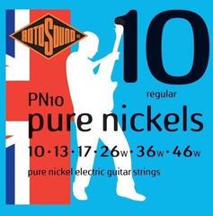 Cordes pour guitares électriques Rotosound PN10 Cordes pour guitares électriques