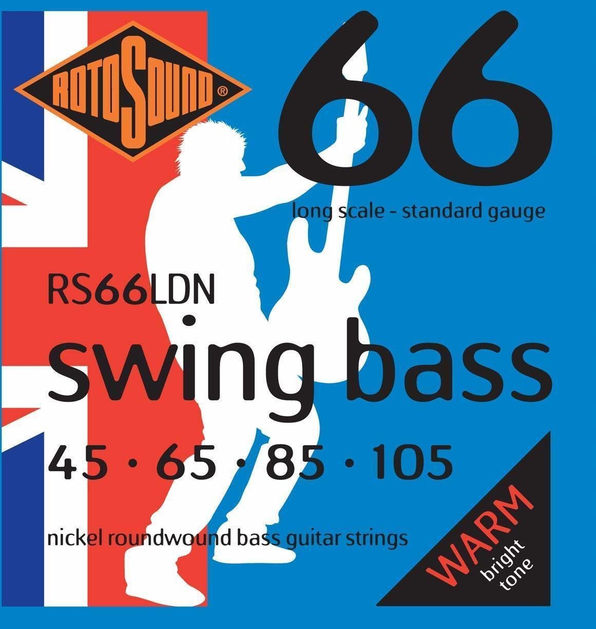 Struny pro baskytaru Rotosound RS66LDN
