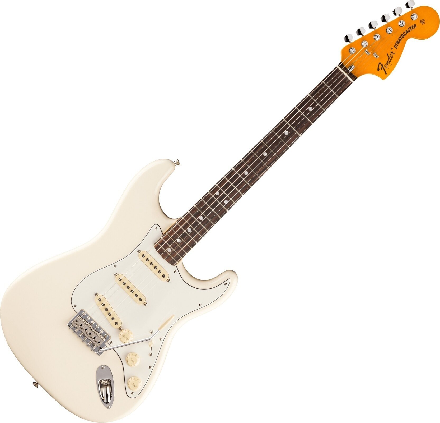 Elektrische gitaar Fender American Vintage II 1973 Stratocaster MN Olympic White Elektrische gitaar