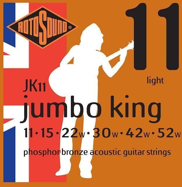 Struny pre akustickú gitaru Rotosound JK11