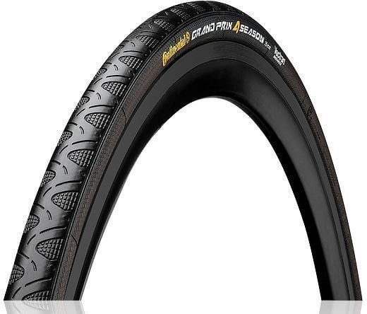 Neumático de bicicleta de carretera Continental Grand Prix 4-S 29/28" (622 mm) 25.0 Black Folding Neumático de bicicleta de carretera