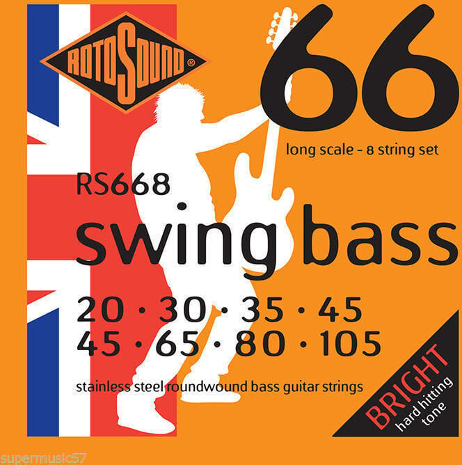 Bassguitar strings Rotosound RS668