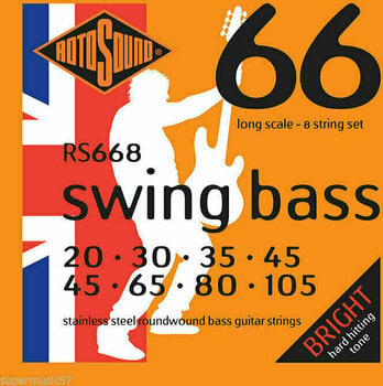Bassguitar strings Rotosound RS668 - 1