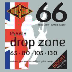 Cordas para baixo Rotosound RS66LH Cordas para baixo