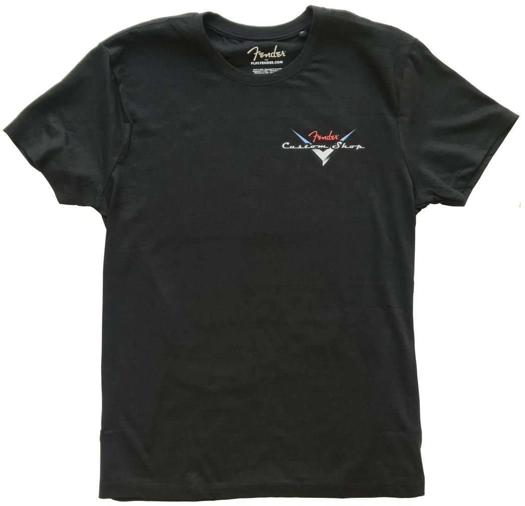 T-shirt Fender T-shirt Custom Shop Preto M