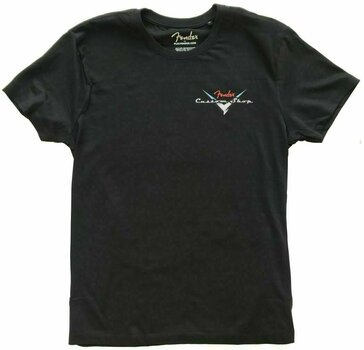 T-shirt Fender T-shirt Custom Shop Preto XL - 1