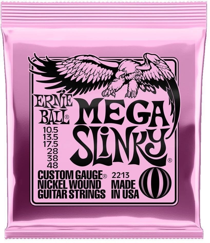 Elektromos gitárhúrok Ernie Ball 2235 Mega Slinky