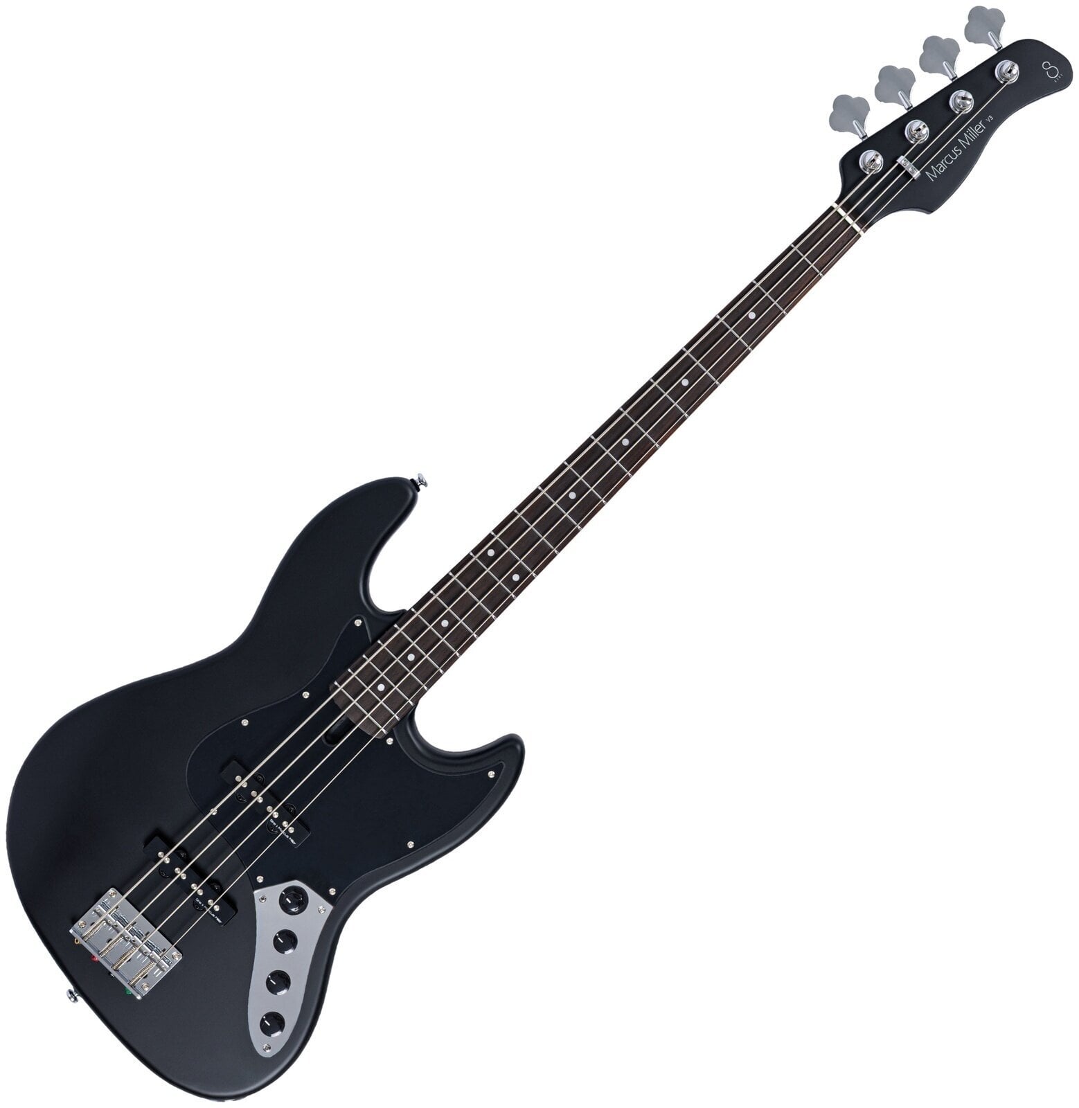Baixo de 4 cordas Sire Marcus Miller V3 4 New Gen Black Satin Baixo de 4 cordas