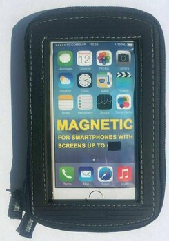 Калъф GPS за мотор / Стойка за телефон за мотор Rivco Products Tank Bag Street Magnetic Black - 1