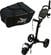 Axglo TriLite 3-Wheel SET Black/Black Manuální golfové vozíky