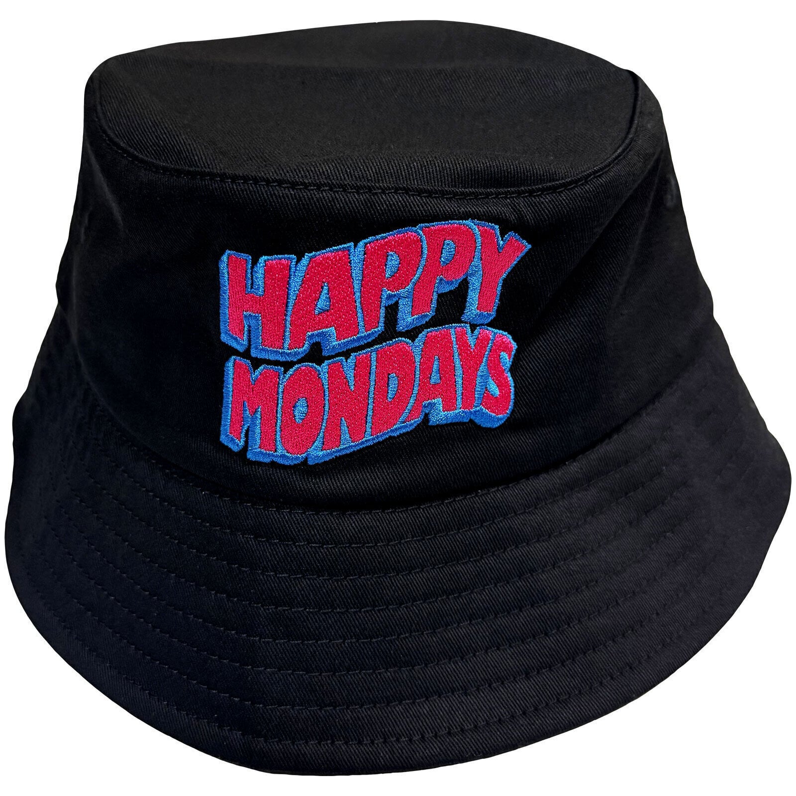 Mütze Happy Mondays Mütze Wavy Logo Black S/M