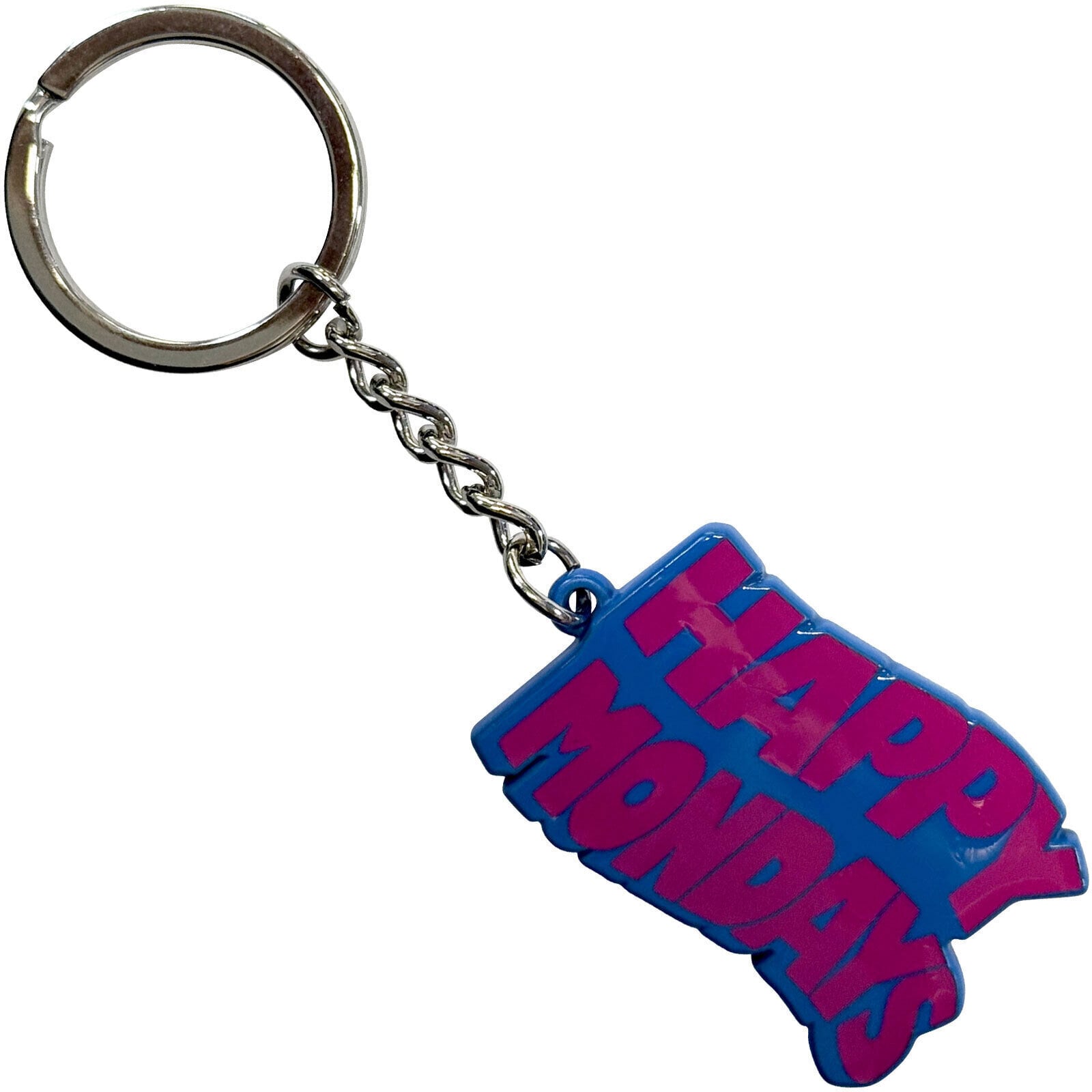 Glazbeni privjesak Happy Mondays Wavy Logo Privjesak za ključeve