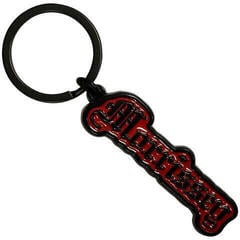 Музикална висулка Morrissey Logo On Red Ключодържател