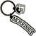 Muzikos pakabukas Morrissey Text Logo Charm Raktų pakabukas