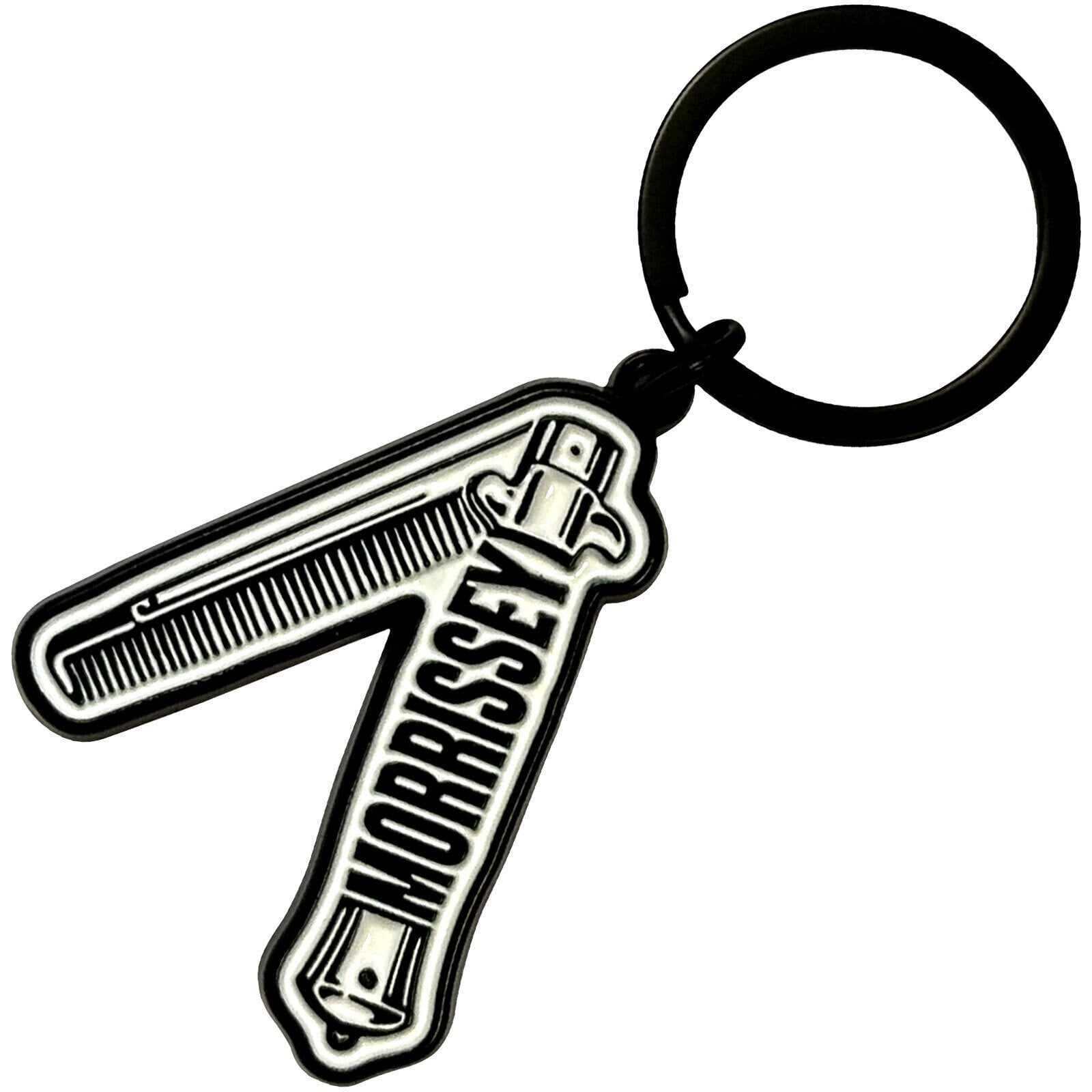 Muzikos pakabukas Morrissey Comb Raktų pakabukas