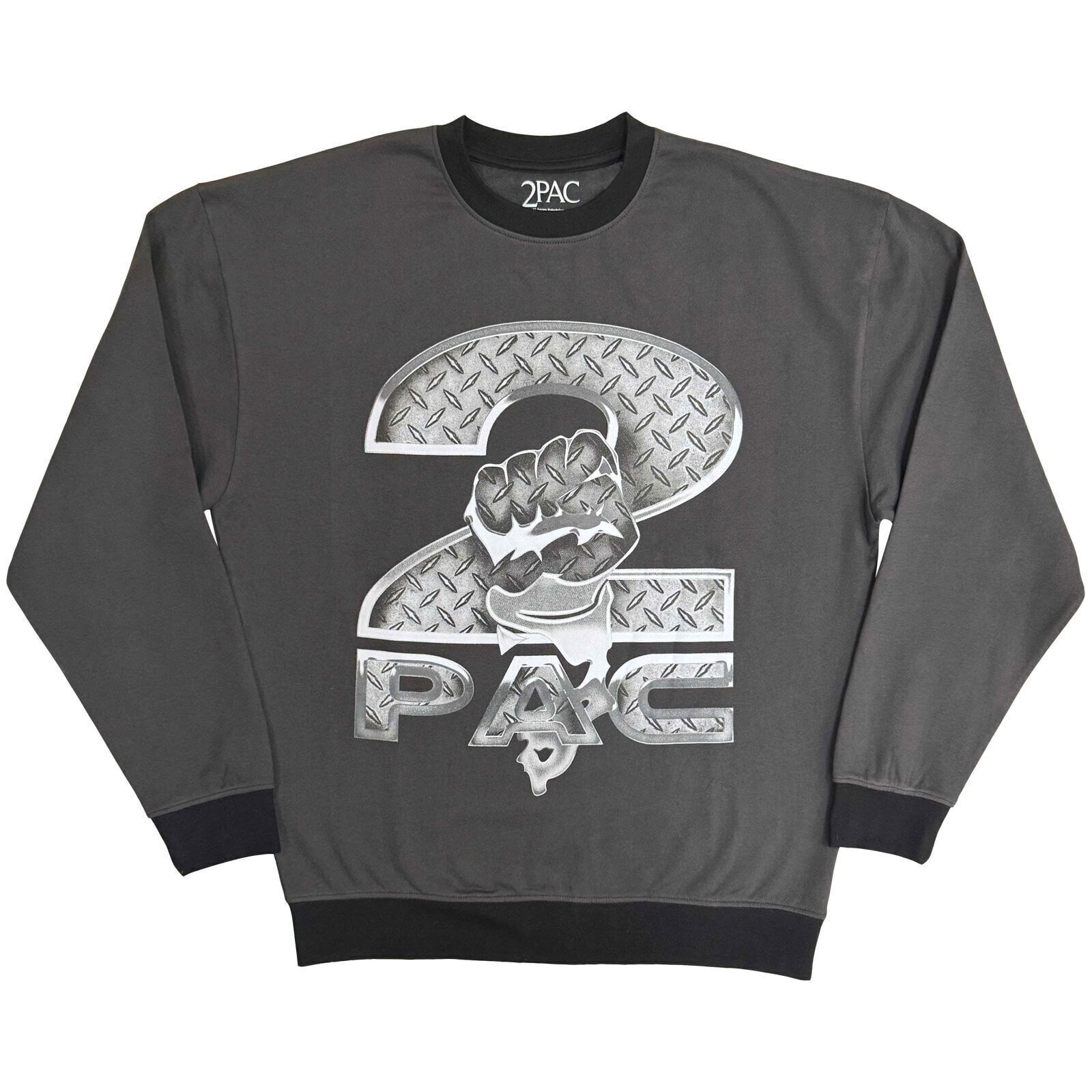 Bluza 2Pac Steel Logo Charcoal Grey XL Bluza