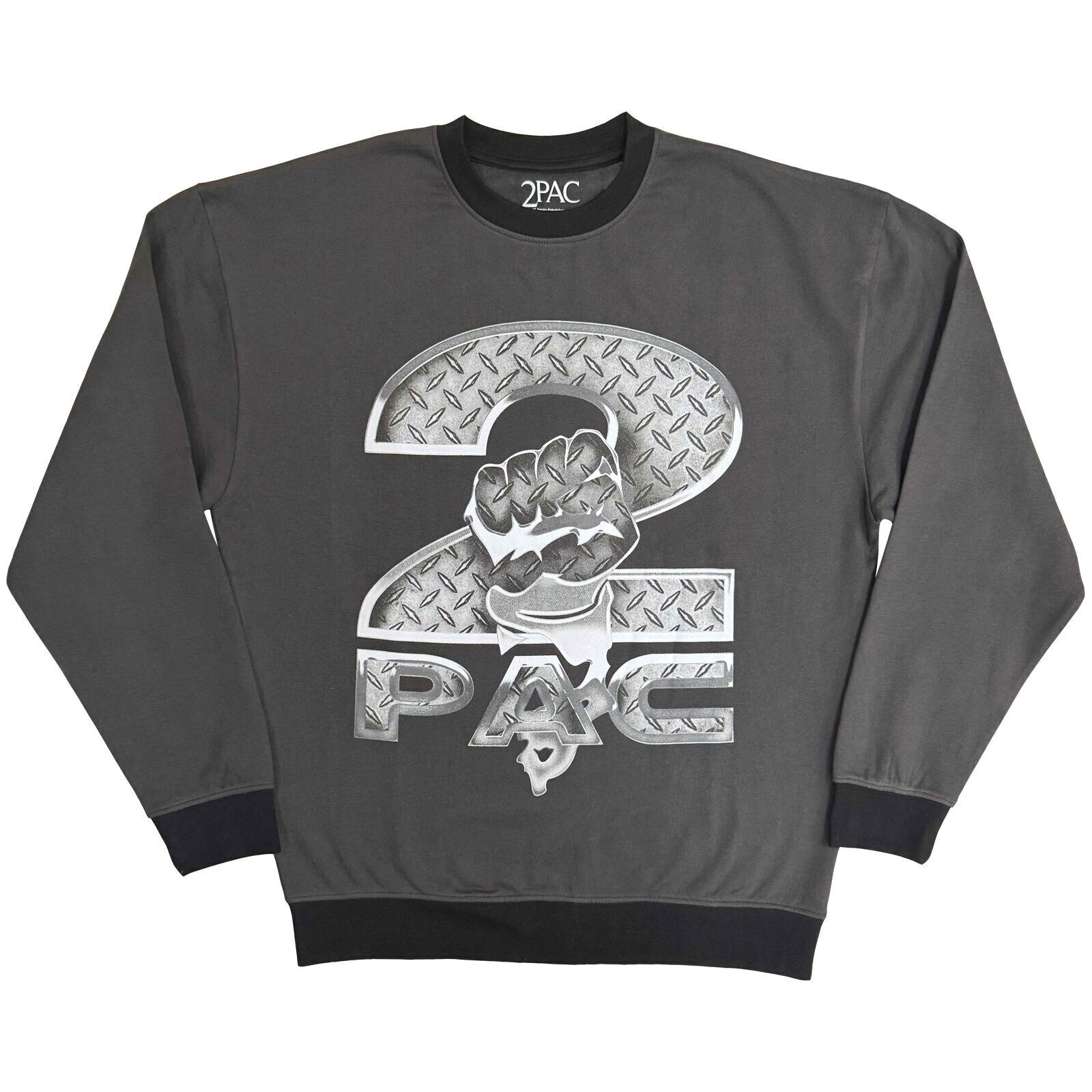 Kapuco 2Pac Steel Logo Charcoal Grey M Kapuco