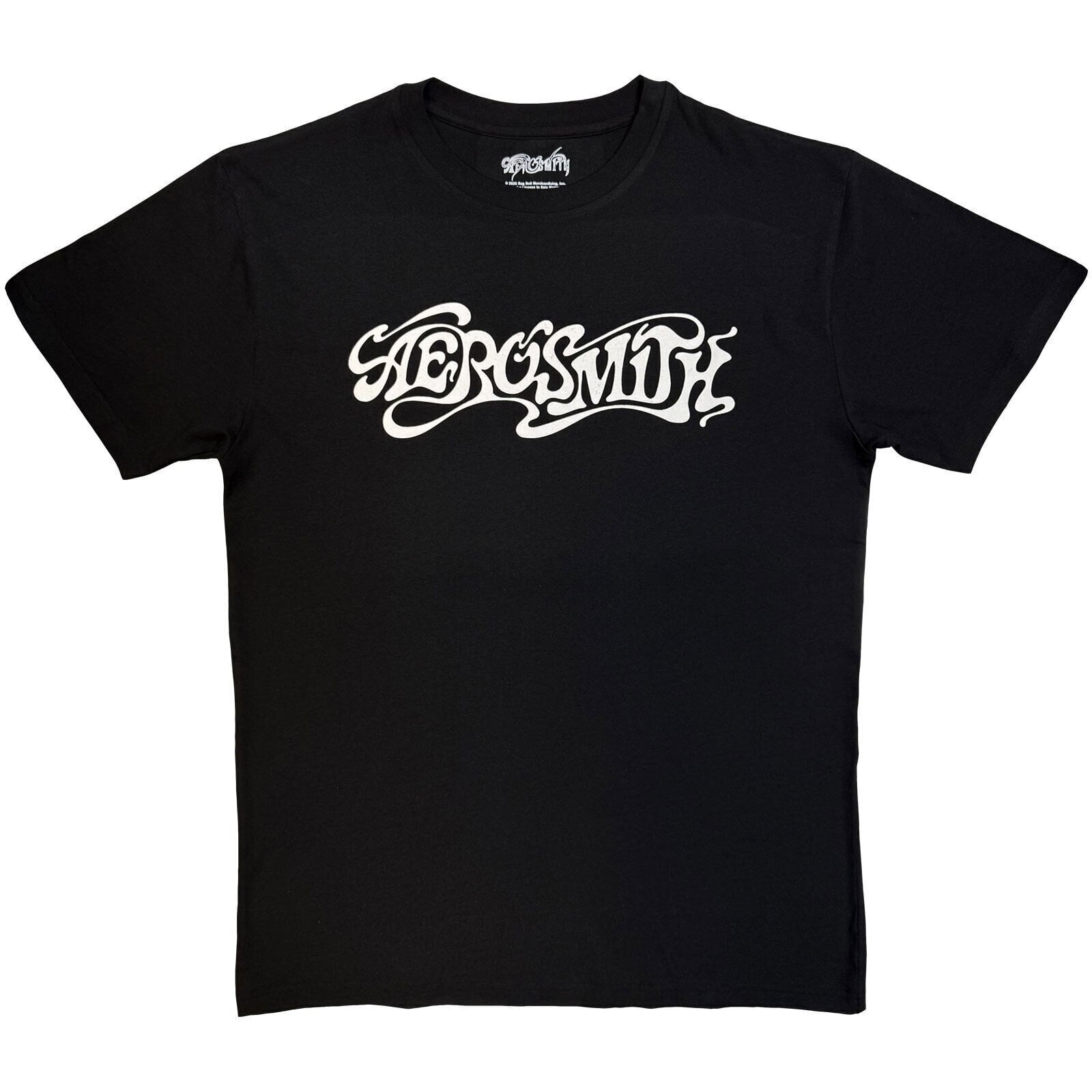 T-skjorte Aerosmith Logo Mono Black L T-skjorte