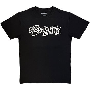T-skjorte Aerosmith Logo Mono Black L T-skjorte - 1