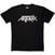 T-skjorte Anthrax Logo Mono Black 2XL T-skjorte