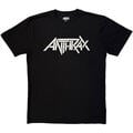Anthrax Logo Mono Black 2XL Majica