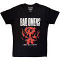 Bad Omens Red Eye Black L Shirt