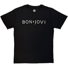 T-Shirt Bon Jovi Logo Mono
