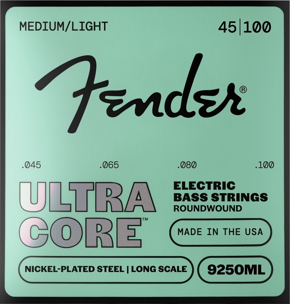 Bass guitar strings Fender UltraCore 9250ML 45-100 Bass guitar strings