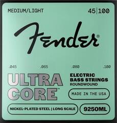 Basģitāras stīgas Fender UltraCore 9250ML 45-100 Basģitāras stīgas (Kā jauns)