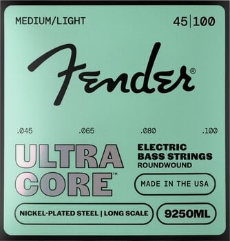 Bass guitar strings Fender UltraCore 9250ML 45-100 Bass guitar strings - 1