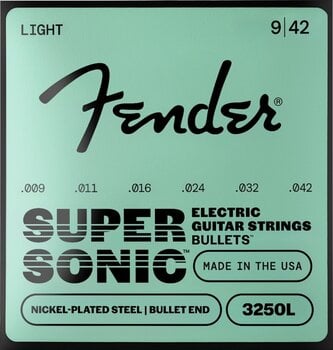 Struny pro elektrickou kytaru Fender Super Bullet 9-42 Struny pro elektrickou kytaru - 1