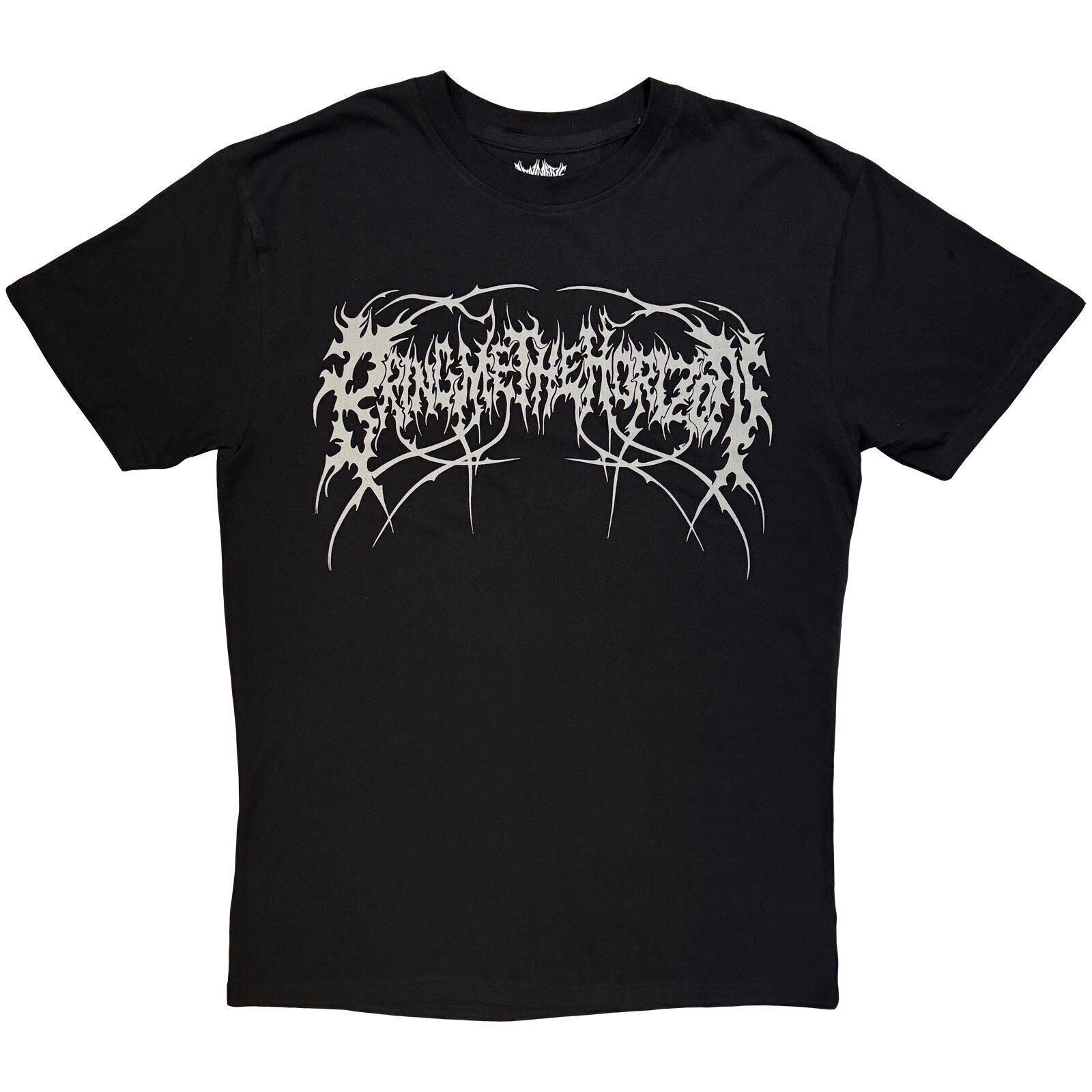 Camiseta de manga corta Bring Me The Horizon Metal Logo Genxsis (Back Print) Black L Camiseta de manga corta