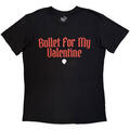 Bullet For My Valentine Bring Out The Knives (Back Print) Black M T-Shirt