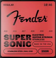 Snaren voor elektrische gitaar Fender Stainless Regular Ball End Snaren voor elektrische gitaar