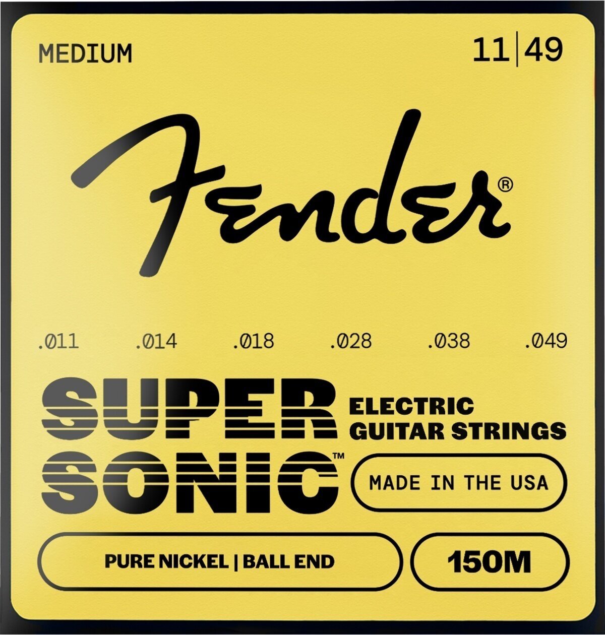 Struny pro elektrickou kytaru Fender Original Pure 150M Struny pro elektrickou kytaru