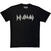 T-krekls Def Leppard Logo Mono Black 2XL T-krekls