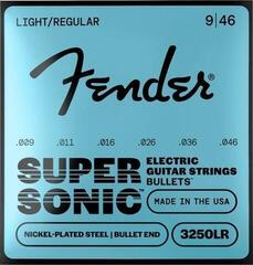 Cordas para guitarra elétrica Mi Fender Super Bullet 9-46 Cordas para guitarra elétrica Mi
