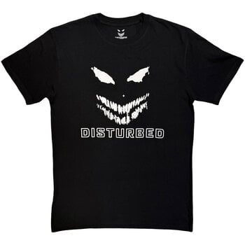 T-krekls Disturbed Logo Mono Black S T-krekls - 1