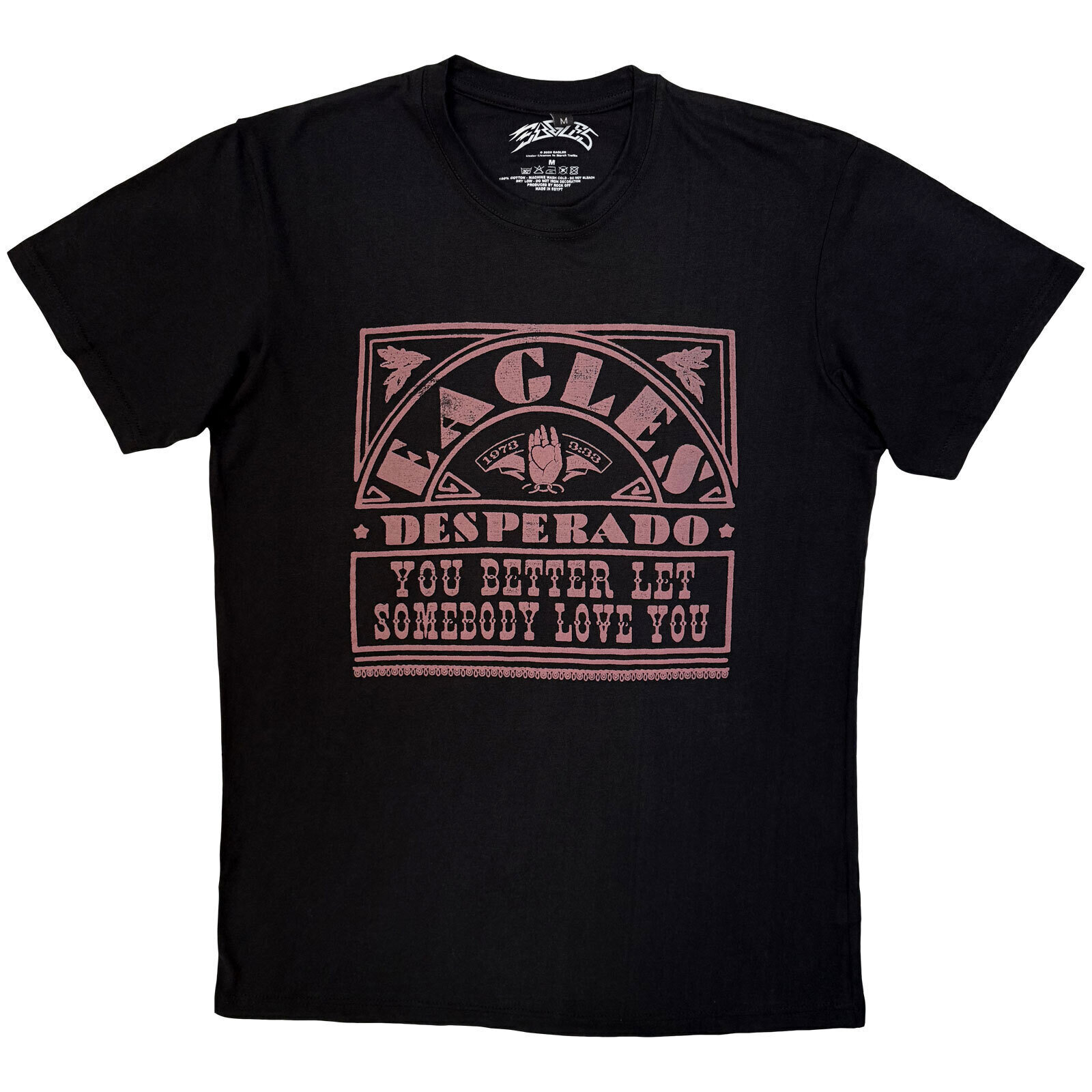 T-krekls Eagles Desperado Black S T-krekls