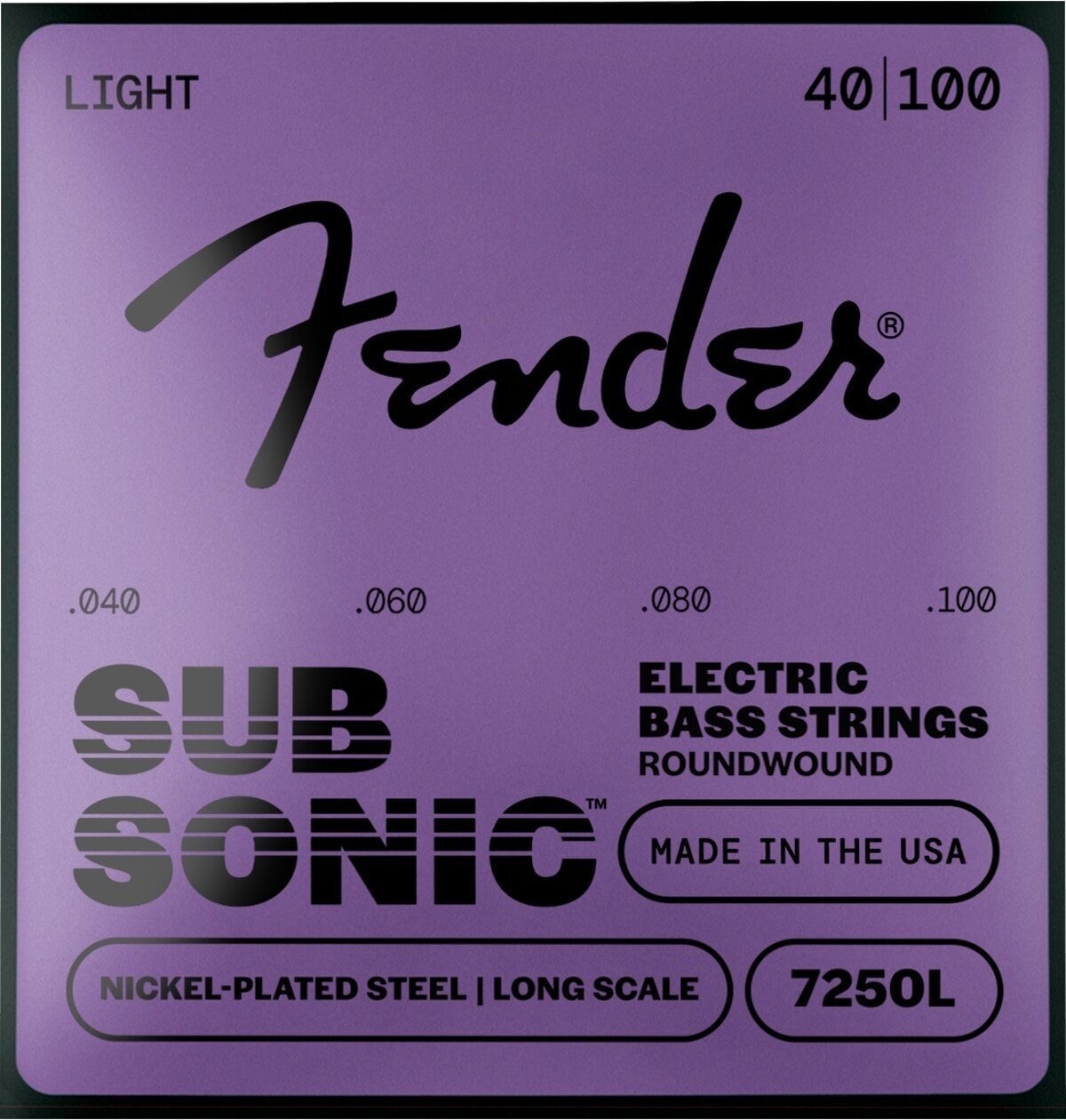 Snaren voor basgitaar Fender Super 7250 Snaren voor basgitaar (Als nieuw)