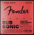 Fender Super 7250 45-125 Jeux de 5 cordes basses