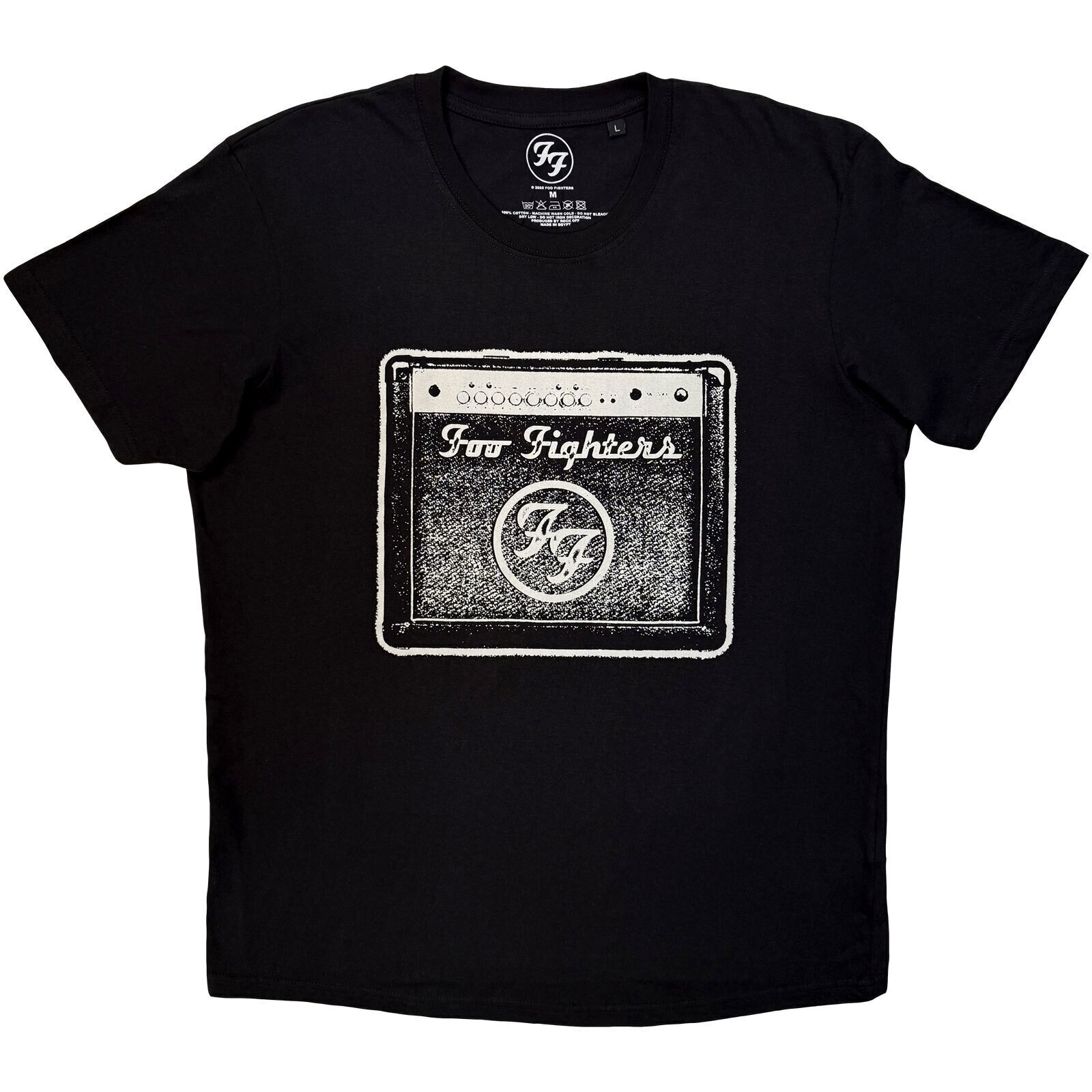 T-krekls Foo Fighters Amp Black 2XL T-krekls