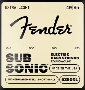 Strune za bas kitaro Fender Super 5250 Strune za bas kitaro (Kot novo) - 1