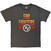Tričko Foo Fighters Wings (Back Print) Charcoal Grey S Tričko