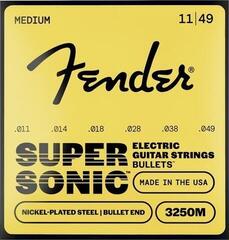 Cordes pour guitares électriques Fender Super Bullet 11-49 Cordes pour guitares électriques