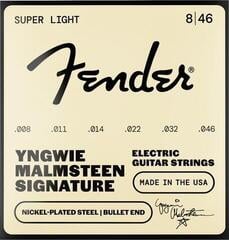 Cordes pour guitares électriques Fender Yngwie Malmsteen 8-46 Cordes pour guitares électriques