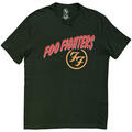 Foo Fighters Exhausted (Back Print) Green XL T-Shirt