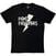 Camiseta de manga corta Foo Fighters Flash Logo Mono Black XL Camiseta de manga corta